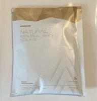 Mängden socker i Natural 100% real whey isolate