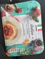 Mängden socker i Italien spaghetti thon bolognaise