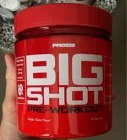Mängden socker i Big Shot Pre Workout