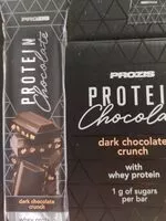 Mängden socker i Chocolate negro proteico crujiente