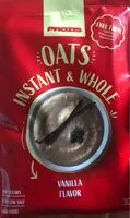 Mängden socker i OATS INSTANT & WHOLE