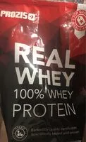 Mängden socker i Real whey 100% whey protein