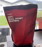 Mängden socker i 100% real whey protein