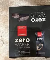 Mängden socker i Zero wafer dark chocolate