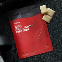 Mängden socker i Sachet 100% Real Whey Protein - White Chocolate