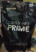 Mängden socker i 100% Whey Prime Brownie Flavor