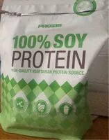 Mängden socker i 100%soy protein