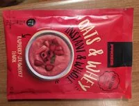 Mängden socker i Oats e whey Raspberry strawberry flavor
