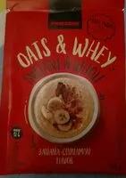 Mängden socker i Instant Whole Oats and Whey. Banana-Cinnamon Flavour