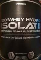Mängden socker i Whey hydro isolate