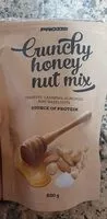 Mängden socker i Crunchy honey nut mix