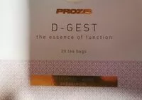 Mängden socker i D gest prozis