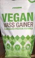 Mängden socker i Vegan mass gainer