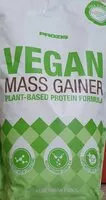 Mängden socker i Vegan Mass Gainer PROZIS