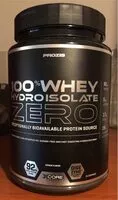 Mängden socker i 100% Whey hydroisolate zero