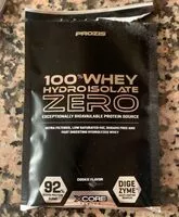 Mängden socker i 100% WHEY HYDROISOLATE ZERO