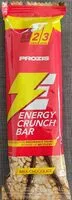 Mängden socker i Energy Crunch bar