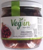 Mängden socker i Chili vegetal