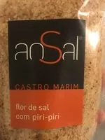 Mängden socker i Fleur de sel