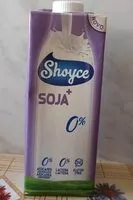 Mängden socker i Bebida de soja 0%