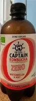 Mängden socker i Captain kombucha weatermelon & mint
