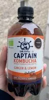Mängden socker i Captain kombucha Ginger &Lemon