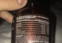 Mängden socker i ZMB6 : Zinc + Magnesium + Vitamines B6 - 120caps