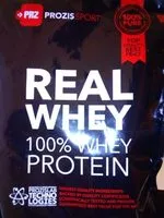 Mängden socker i Real Whey banana flavour
