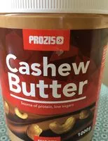 Mängden socker i Cashew butter