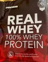 Mängden socker i Real Whey 100% Whey Protein