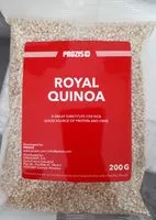 Mängden socker i Royal quinoa