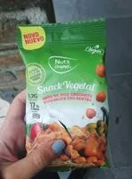 Mängden socker i Snack vegetal garbanzos crujientes