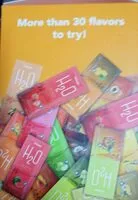 Mängden socker i H20 infusion