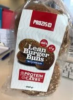 Mängden socker i Lean Burgers Buns