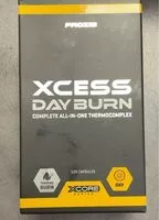 Mängden socker i Xcess Day burn
