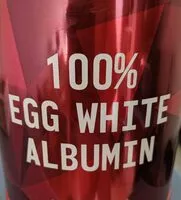 Mängden socker i 100% Egg white albumin