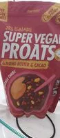 Mängden socker i Super vegan proats