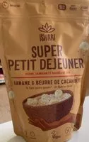 Mängden socker i Super petit déjeuner banane et beurre de cacahuète