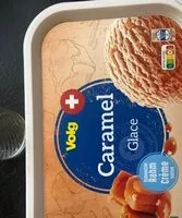 Mängden socker i Glace caramel