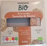 Mängden socker i Barras crocantes Sementes de Sésamo