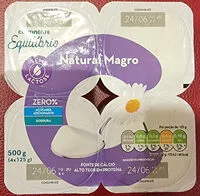Mängden socker i Iogurte Natural Magro