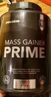 Mängden socker i Mass gainer prime