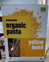 Mängden socker i Organic pasta yellow lentil