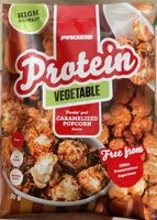 Mängden socker i Protein vegetable
