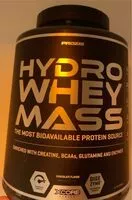Mängden socker i Hydro whey mass
