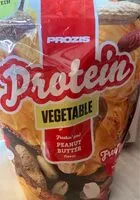 Mängden socker i Protein vegetable