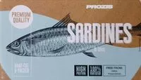 Mängden socker i Sardinhas em Água Prozis