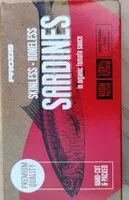 Mängden socker i Sardines in organic tomato sauce