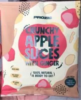 Mängden socker i Crunchy Apple Slices with ginger