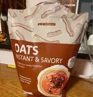 Mängden socker i Oats instant & savory bacon